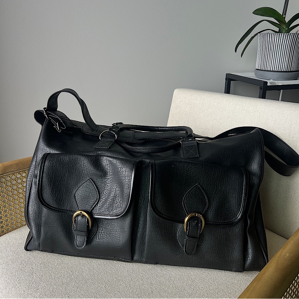 Leather travel ✈️bag